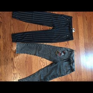 zara girls joggers size 11-12